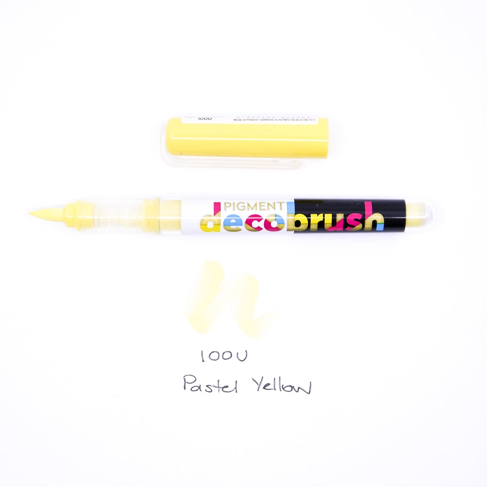 Karin Pigment DecoBrush Pastel marker - SCOOBOO - 100U - Brush Pens
