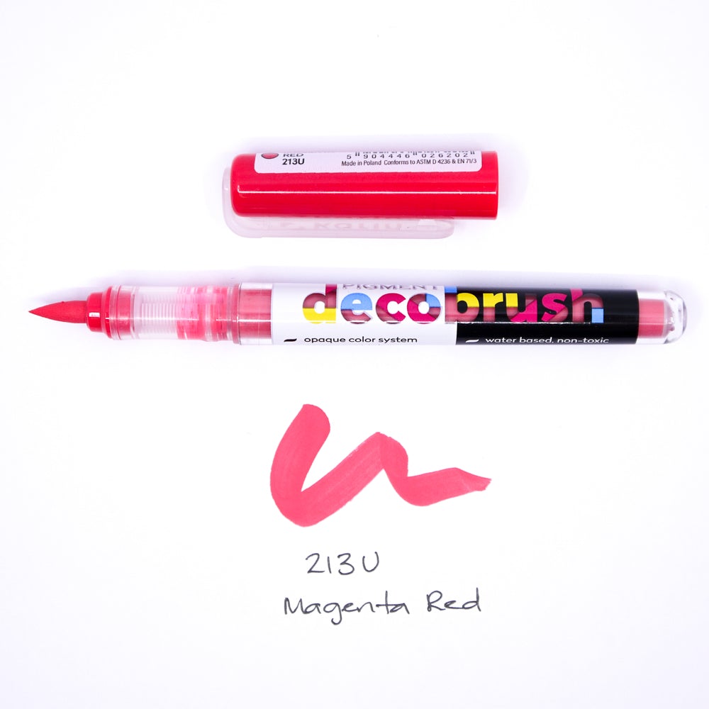 Karin Pigment DecoBrush Pastel marker - SCOOBOO - 213U - Brush Pens
