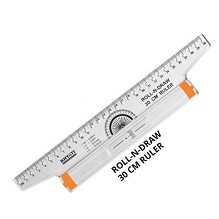 Khyati Roll-N-Draw Scale - SCOOBOO - D286 - Rulers & Measuring Tools