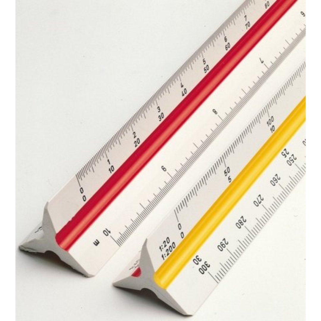 Khyati Triangular Ruler - SCOOBOO - 802020 - Rulers & Measuring Tools