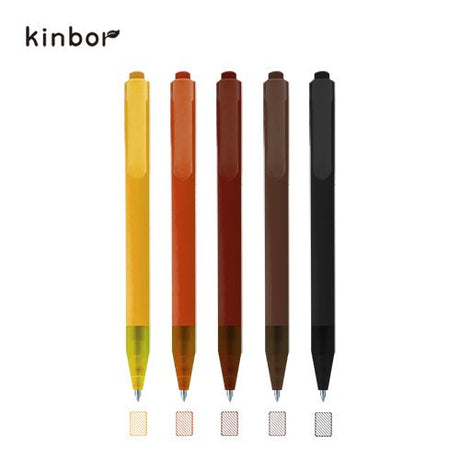 Kinbor 0.5mm Series Gel Pen (Pack of 5) - SCOOBOO - DTD10004 - Gel Pens