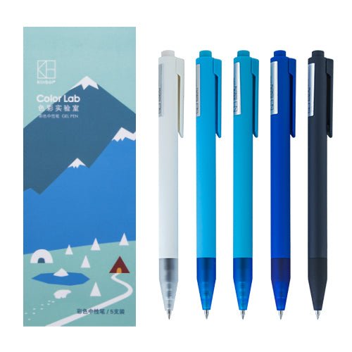 Kinbor 0.5mm Series Gel Pen (Pack of 5) - SCOOBOO - DTD10004 - Gel Pens