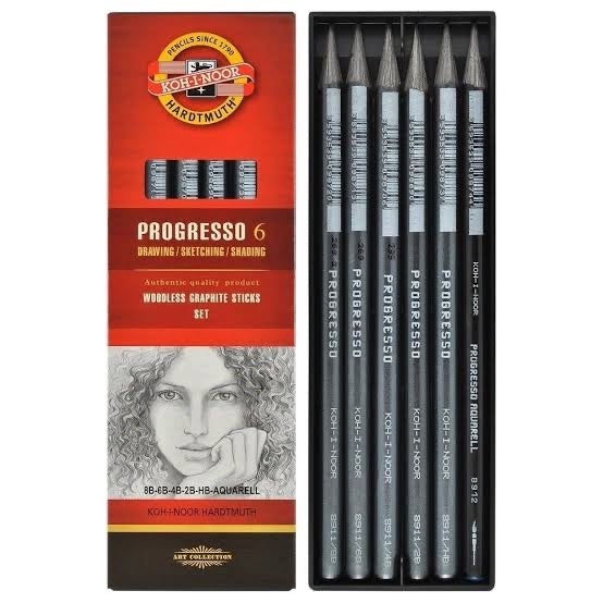 Koh-I-Noor Graphite Pencils - SCOOBOO - Sketch pencils