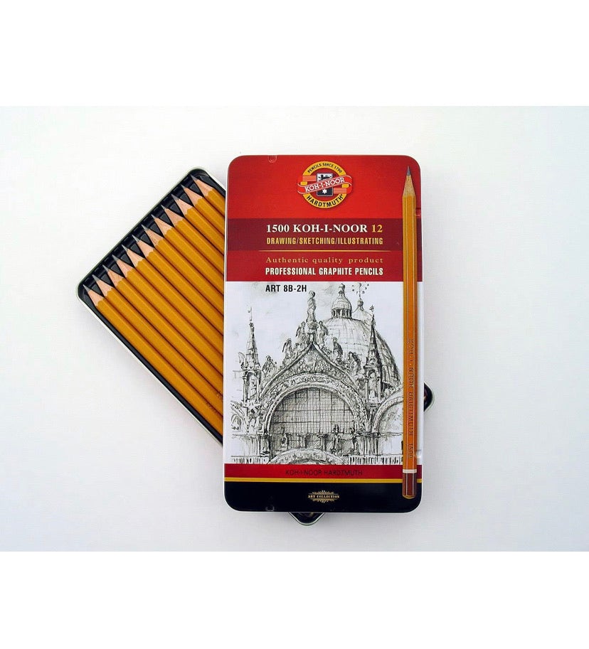 Koh-I-Noor Graphite Pencils - SCOOBOO - Sketch pencils