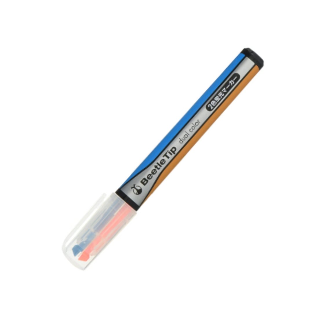 Kokuyo Beetle Tip Dual Color - SCOOBOO - PM-L303-1 - Highlighter