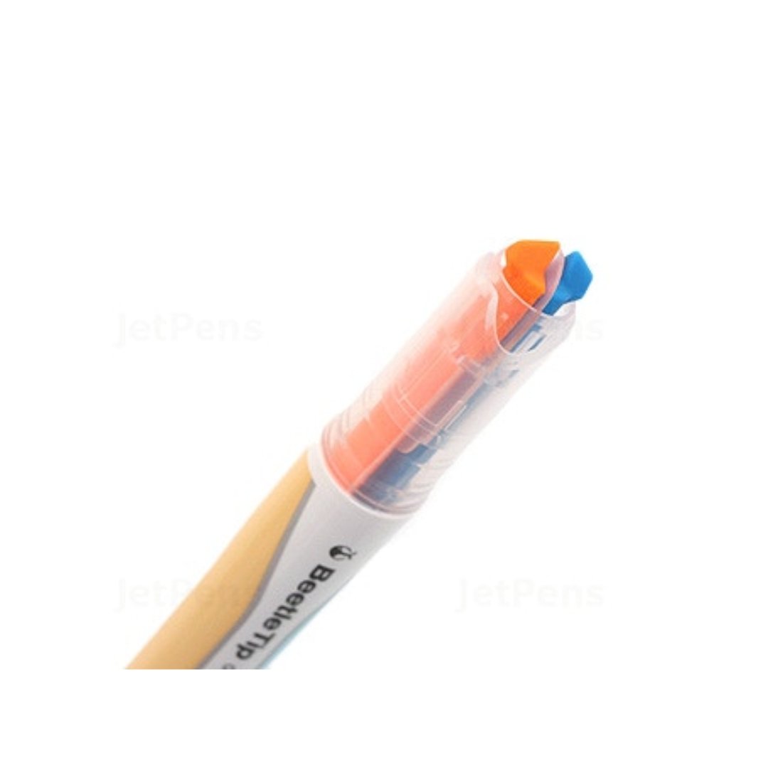 Kokuyo Beetle Tip Dual Color - SCOOBOO - PM-L303-3 - Highlighter