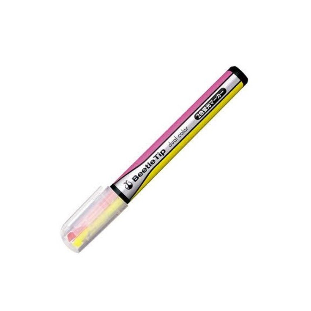 Kokuyo Beetle Tip Dual Color - SCOOBOO - PM-L303-1 - Highlighter