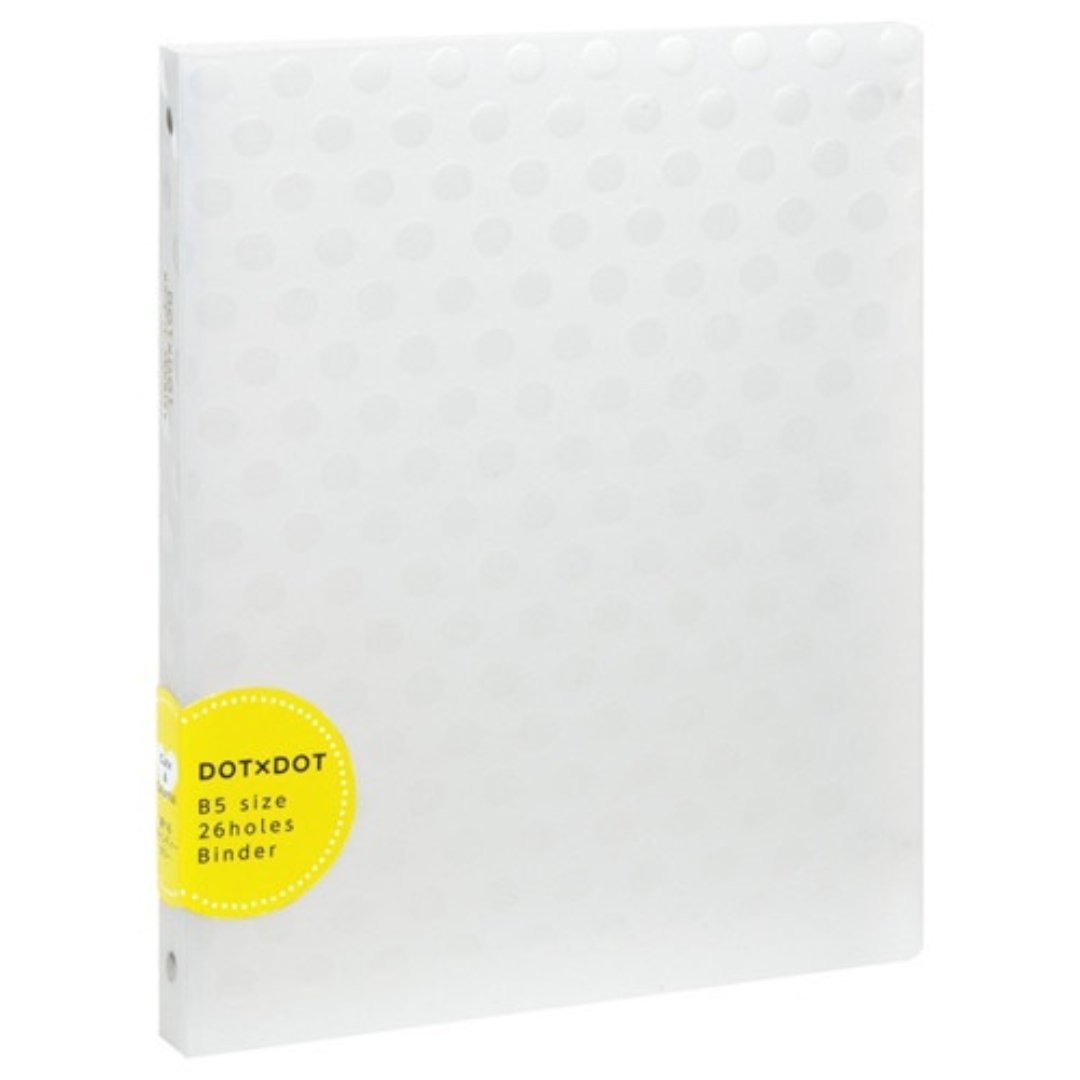 Kokuyo Dot Dot B5 Binder - SCOOBOO - LN43W - Folders & Fillings