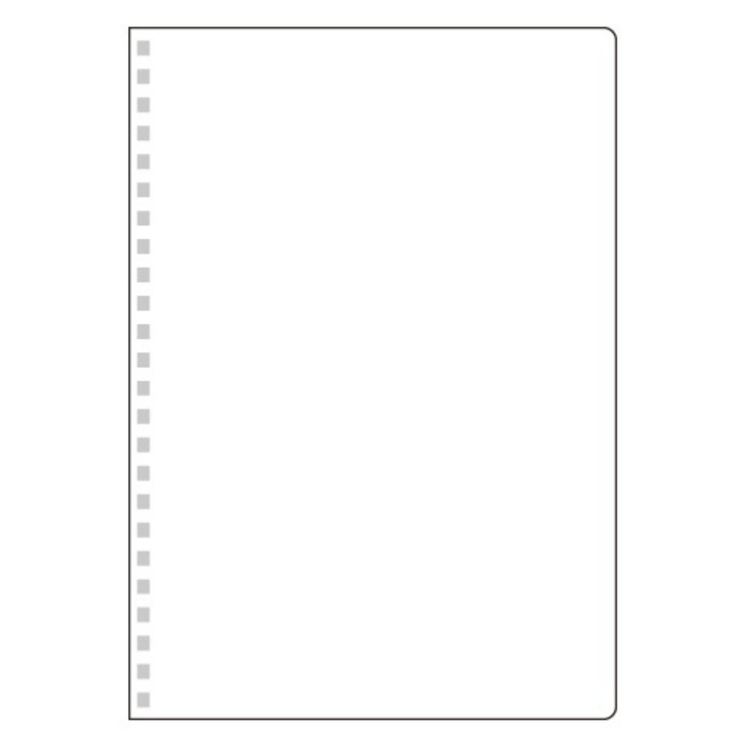 Kokuyo FOB COOP A5, B5 W Ring Notebook Plain - SCOOBOO - PTW03A5W - Plain