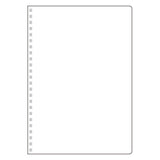 Kokuyo FOB COOP A5, B5 W Ring Notebook Plain - SCOOBOO - PTW03A5W - Plain