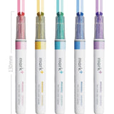 Kokuyo Highlighter Pen 2 Tone Mark Plus Set of 5 - SCOOBOO - PMMT100-5S - Highlighter