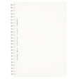 Kokuyo Soft Ring Clear Grid Dot Ruled Transparent Notebook - SCOOBOO - Su-SV538WT-T - Ruled