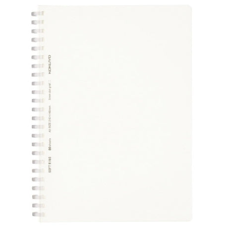 Kokuyo Soft Ring Clear Grid Dot Ruled Transparent Notebook - SCOOBOO - Su-SV538WT-T - Ruled