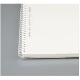 Kokuyo Soft Ring Clear Grid Dot Ruled Transparent Notebook - SCOOBOO - Su-SV538WT-T - Ruled