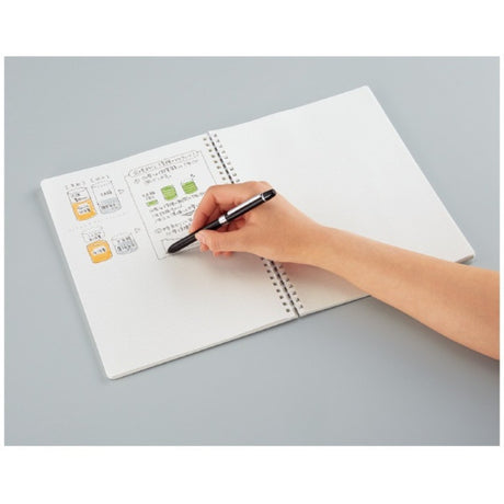 Kokuyo Soft Ring Clear Ruled Notebook - SCOOBOO - Su-SV538B-T - Ruled