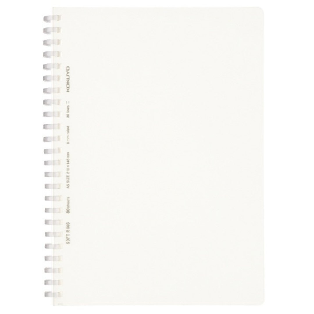 Kokuyo Soft Ring Clear Ruled Notebook - SCOOBOO - Su-SV538B-T - Ruled