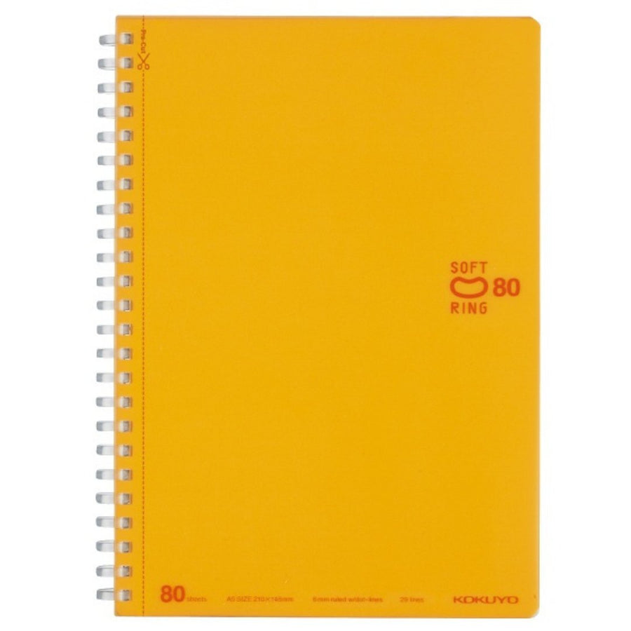 Kokuyo Soft Ring Ruled Notebook - SCOOBOO - Su-SV338BT-YR - Ruled