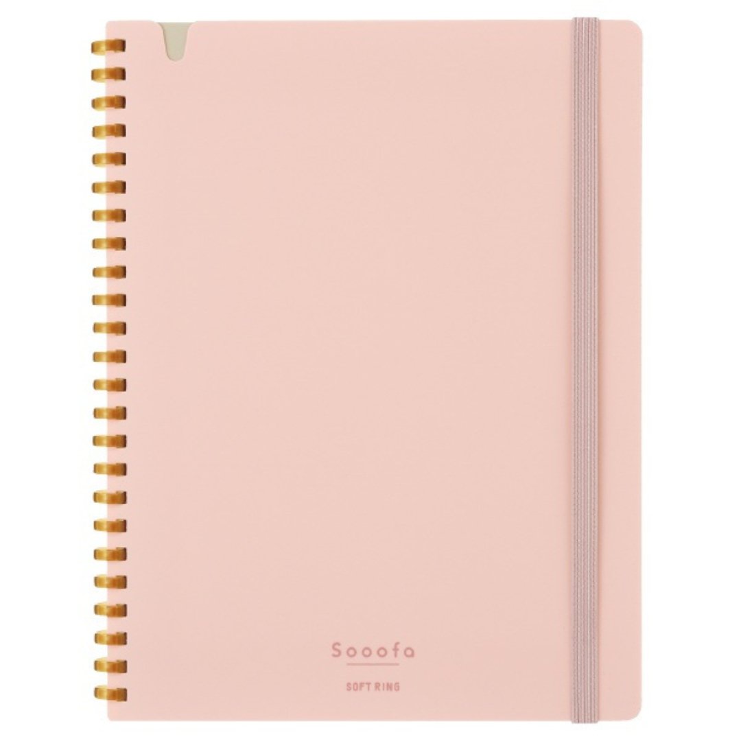 Kokuyo Sooofa Soft Ring Notebook A5 - SCOOBOO - Su-SV738S4-P - Ruled