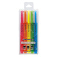 Kokuyo Three-way Fluorescent Marker Beetle Tip 5 Color Set - SCOOBOO - PM-L301-5S - Highlighter