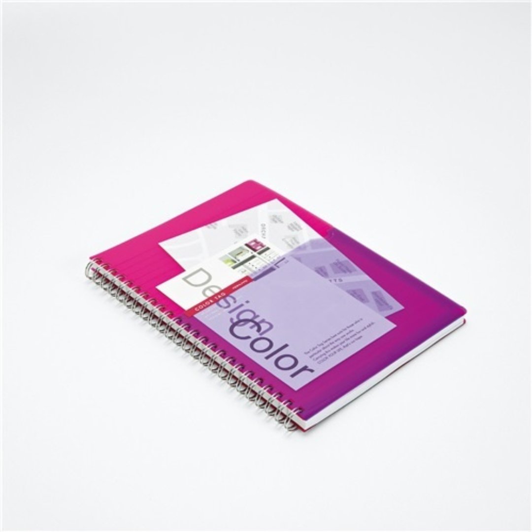 Kokuyo Twin Ring Notebook Color Tag Bicolor A5 - SCOOBOO - CT-C30Y - Ruled
