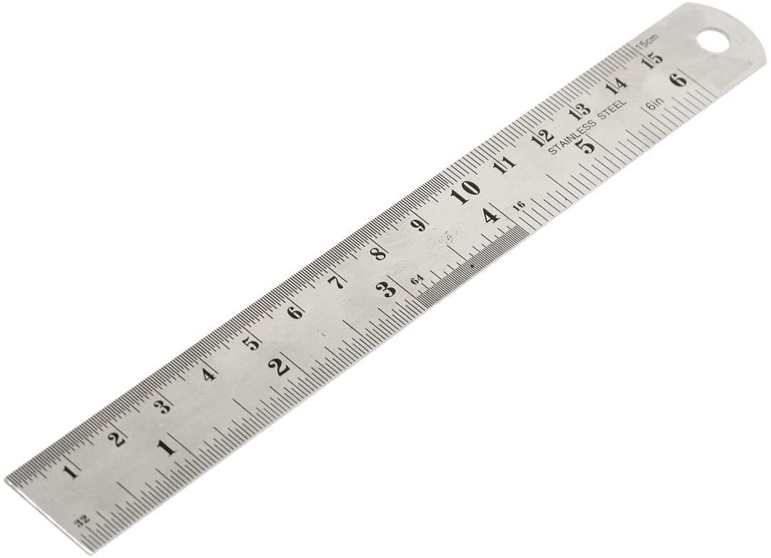 Kool Stainless Steel Ruler 15cm - SCOOBOO - Rulers & Measuring Tools