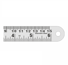 Kool Stainless Steel Ruler 15cm - SCOOBOO - Rulers & Measuring Tools