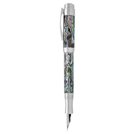 LABAN Abalone Silver Fountain Pen - SCOOBOO - Fountain Pen