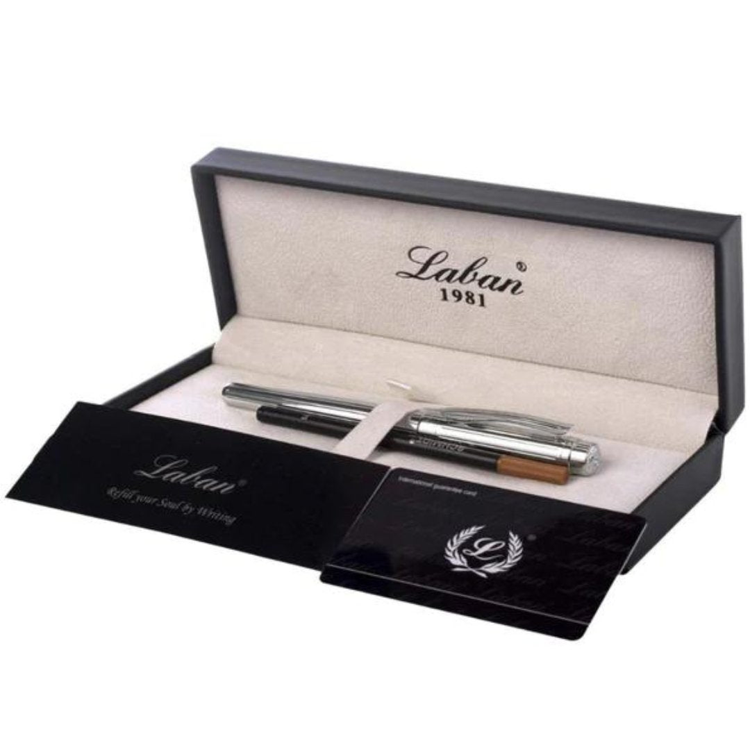 LABAN Insanity Silver Roller Pen - SCOOBOO - PR936011 - Roller Ball Pen