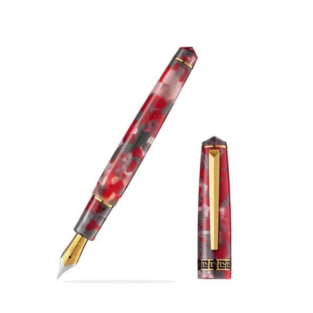 LABAN Rosa Spring Fountain Pen - SCOOBOO - RNF9892SPRM - Fountain Pen