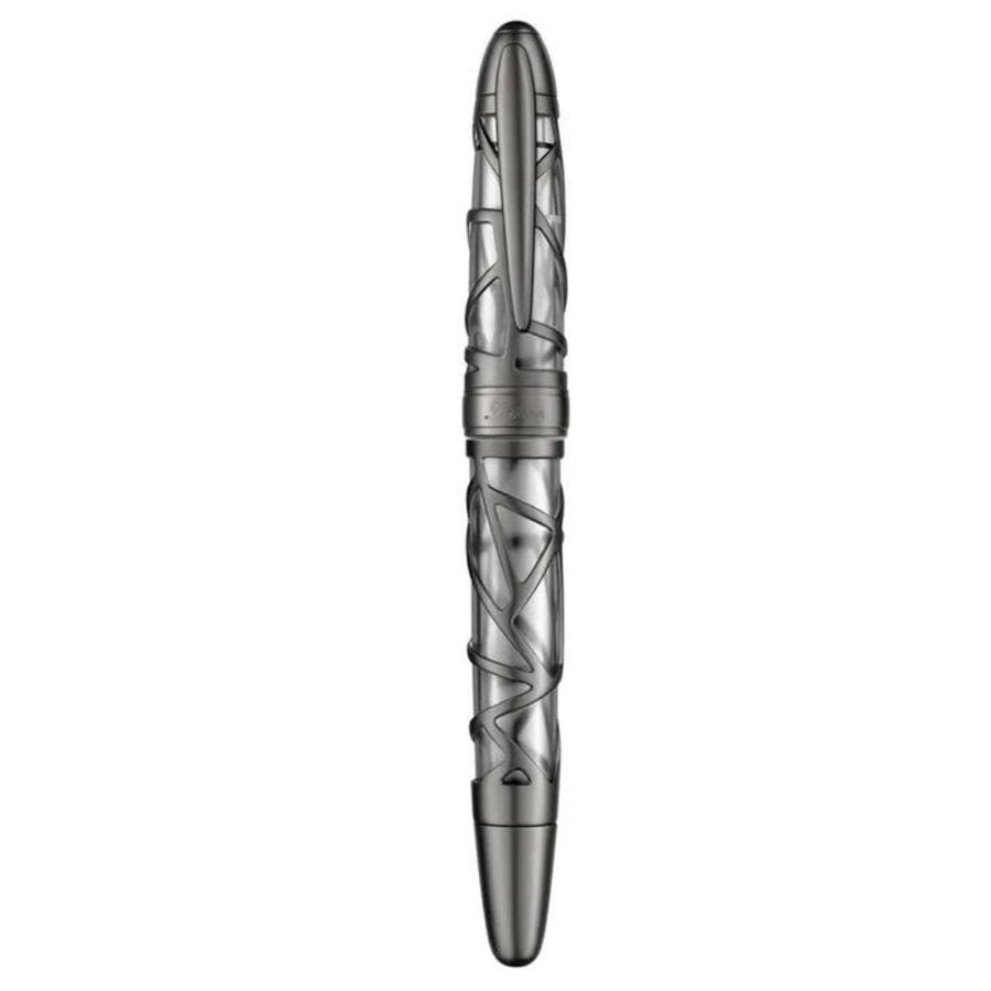 Laban Skeleton Fountain Pen Gun Metal - SCOOBOO - RNF300GMF - Fountain Pen