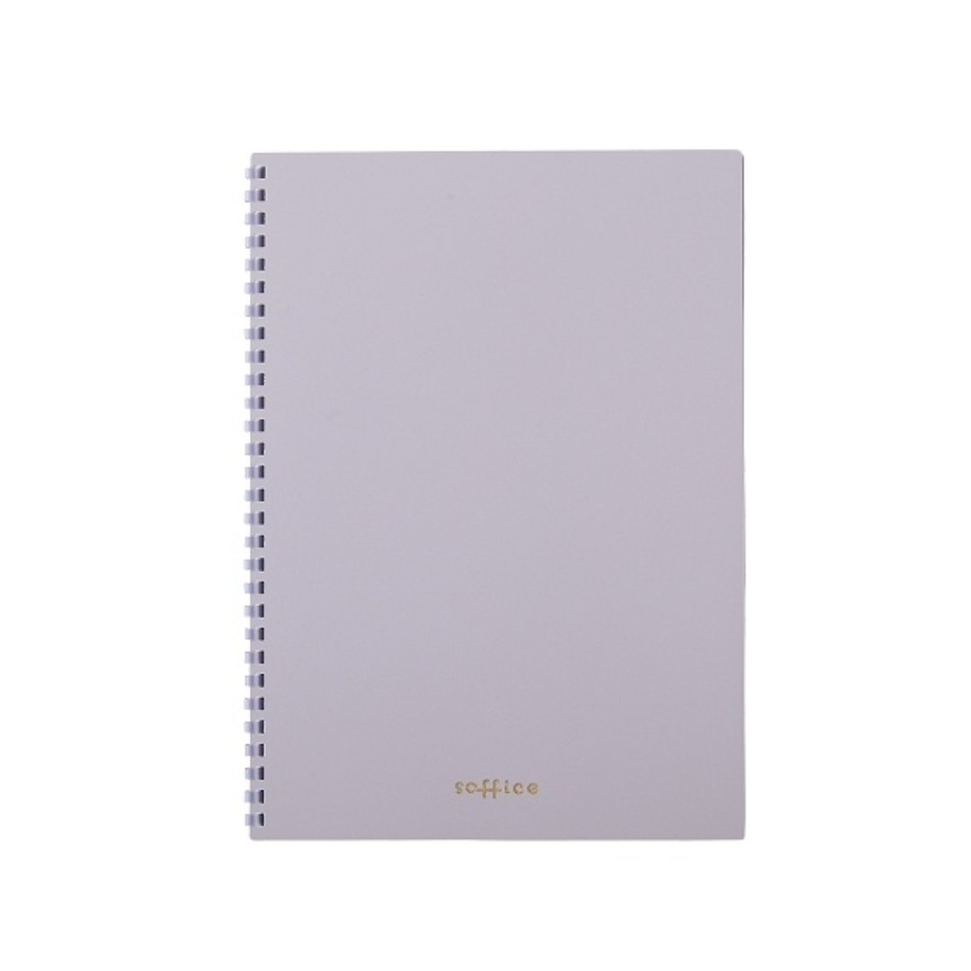 Lihit Lab Soft Ring Soffice Notebook Semi-B5 - SCOOBOO - N3104-10 - Ruled