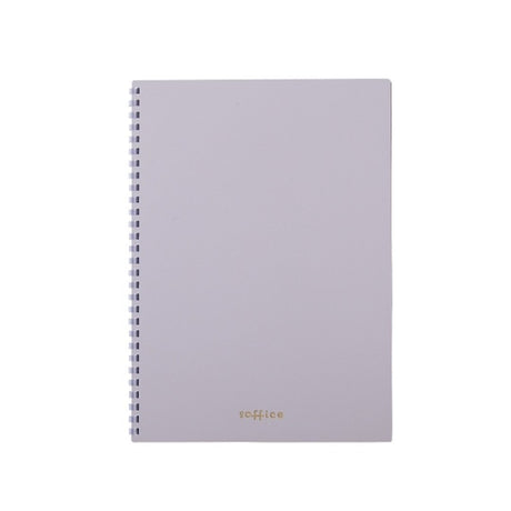 Lihit Lab Soft Ring Soffice Notebook Semi-B5 - SCOOBOO - N3104-10 - Ruled