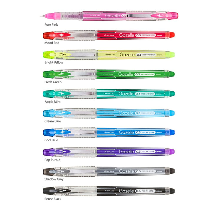 Lineplus Gel Pens 0.3mm - SCOOBOO - Gel Pens