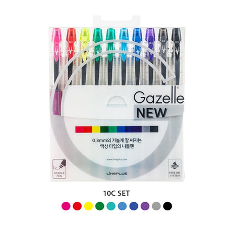 Lineplus Gel Pens 0.3mm - SCOOBOO - Gel Pens