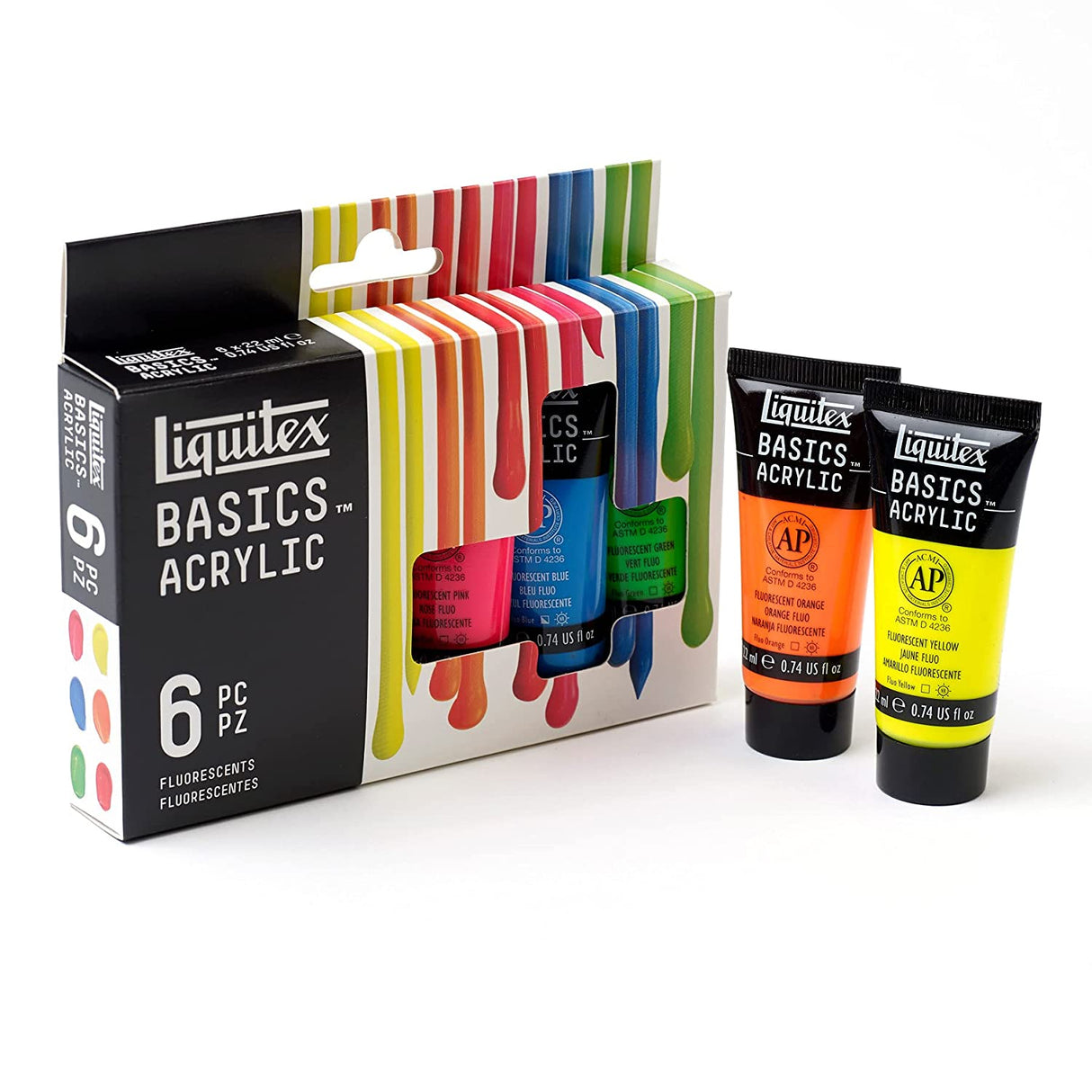 Liquitex Basic Acrylic Set - SCOOBOO - Acrylic paints