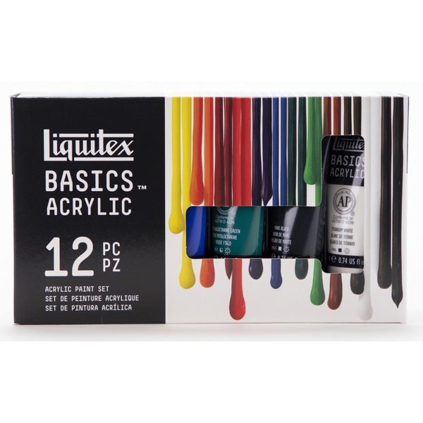 Liquitex Basic Acrylic Set - SCOOBOO - Acrylic paints