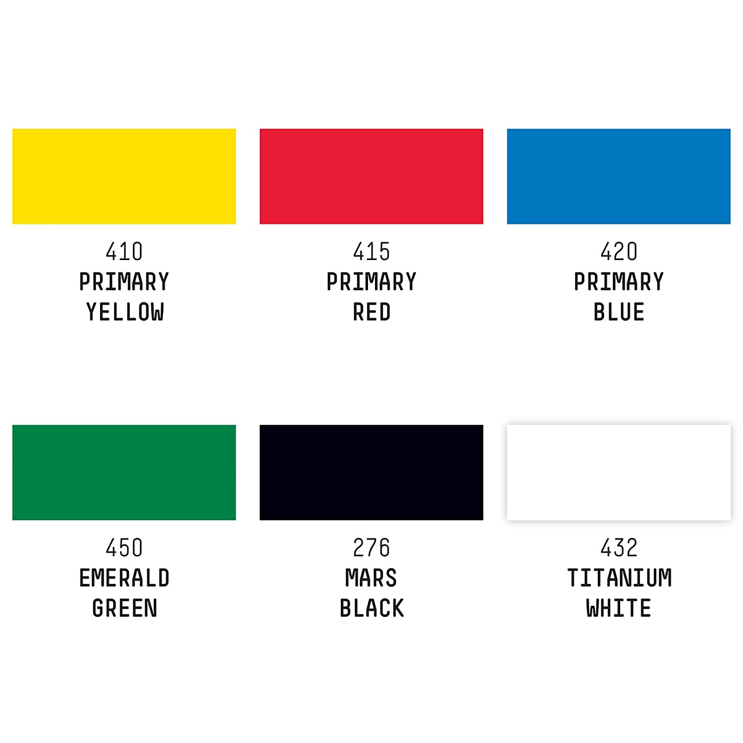 Liquitex Professional Acrylic Gouache 6 x 22 ml Set Primaries - SCOOBOO - Acrylic paints
