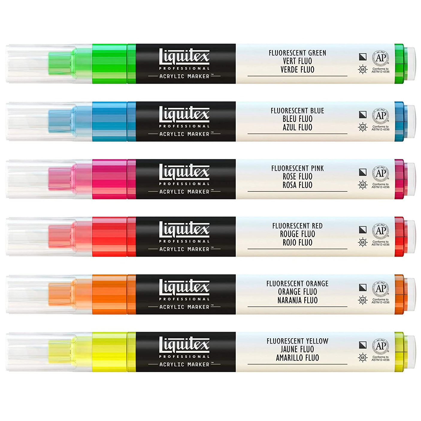 Liquitex Professional Paint Marker 6-Set - SCOOBOO - Acrylic paints