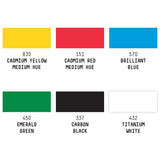 Liquitex Professional Paint Wide Marker Set 6 - Pack - SCOOBOO - 0001 - MARKERS