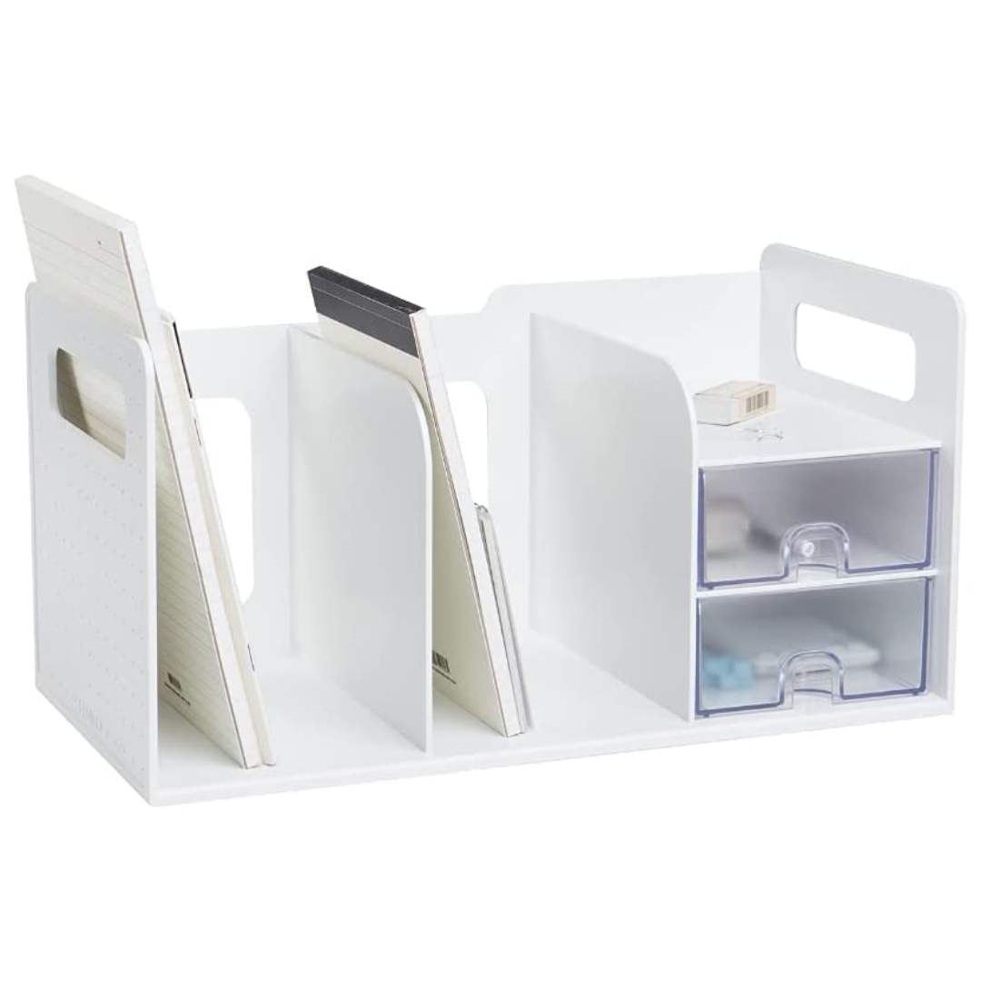 Litem Book Rack With Drawers - SCOOBOO - 280141 - Organizer