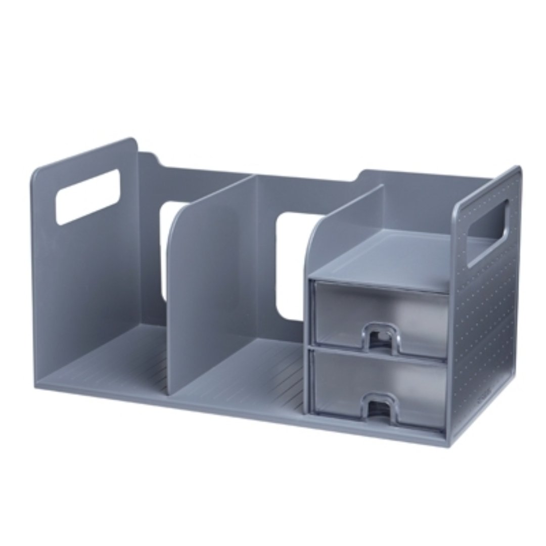 LITEM BOOK RACK WITH DRAWERS - SCOOBOO - 280139 - Organizer