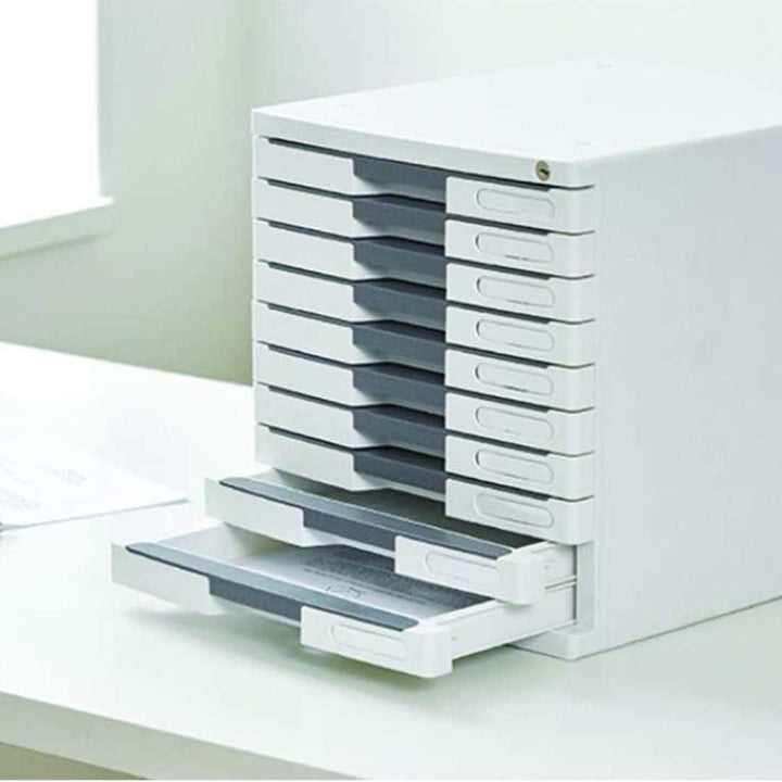 Litem New Max File 7 & 10 Drawers Cabinet - SCOOBOO - 280026 - Pen Stand & Organisers