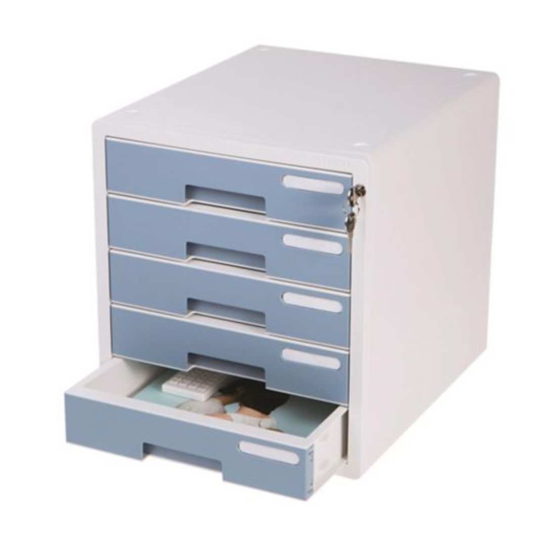 Litem System Color File 5 Drawers Cabinet - SCOOBOO - 280011 - Pen Stand & Organisers