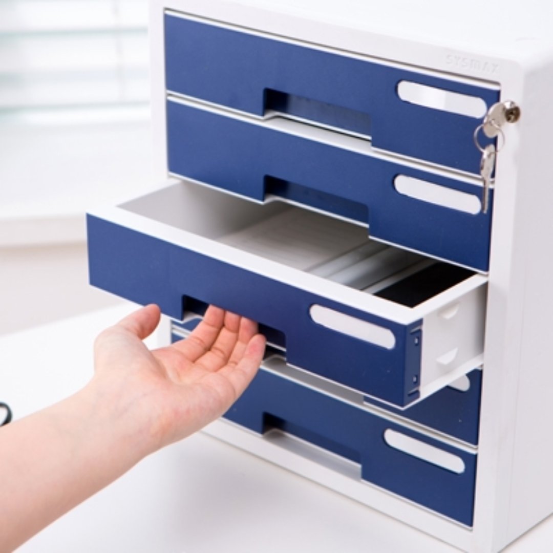 Litem System Color File Cabinet 3 Drawers - SCOOBOO - 280007NIS - Organizer