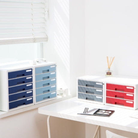 Litem System Color File Cabinet 3 Drawers - SCOOBOO - 280007NIS - Organizer
