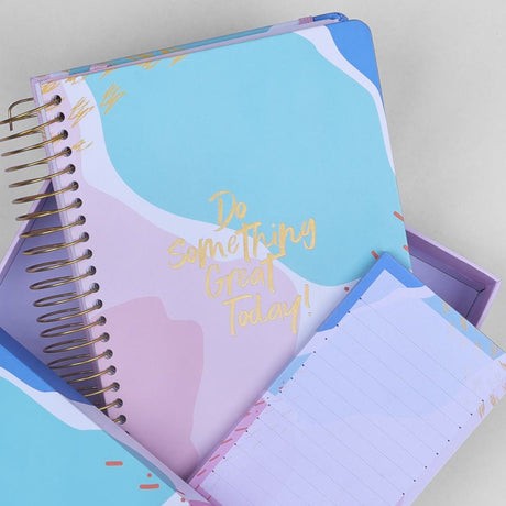 Lovely Gift Box - SCOOBOO - DO SOMETHING GREAT TODAY - Premium Notebook