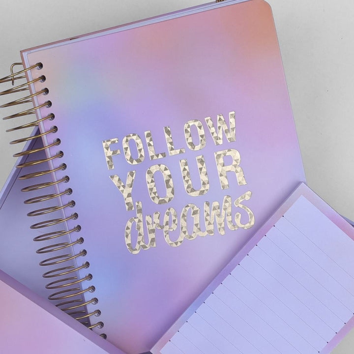 Lovely Gift Box - SCOOBOO - FOLLOW YOUR DREAMS - Premium Notebook