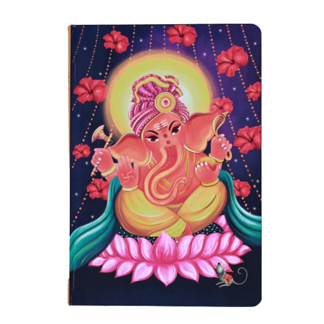 Lovely Ruled Notebooks - SCOOBOO - GANESHA - Ruled