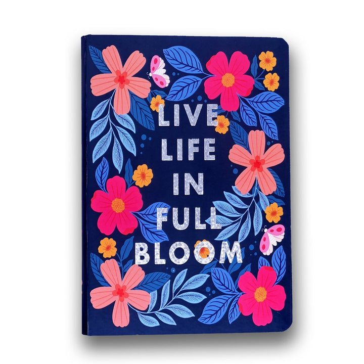 Lovely Ruled Notebooks - SCOOBOO - BLOOM IN BLUE - Ruled