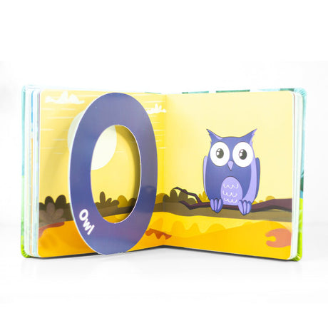 Lovely Store Alpha Die-cut Board Book - SCOOBOO - ALPHA DIE CUT - Board Book